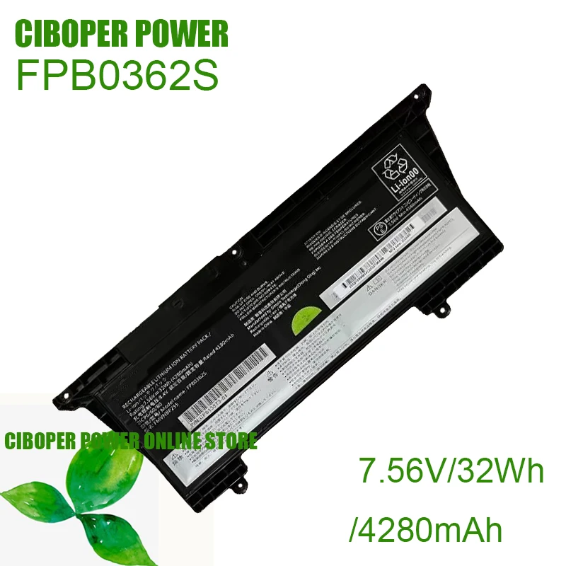 CP Laptop Battery FPB0362S FMVNBP255 7.56V/4280mAh/32Wh For CP813873-01 Laptop Battery
CP Laptop Battery FPB0362S FMVNBP255 7.56V/4280mAh/32Wh For CP813873-01 Laptop Battery