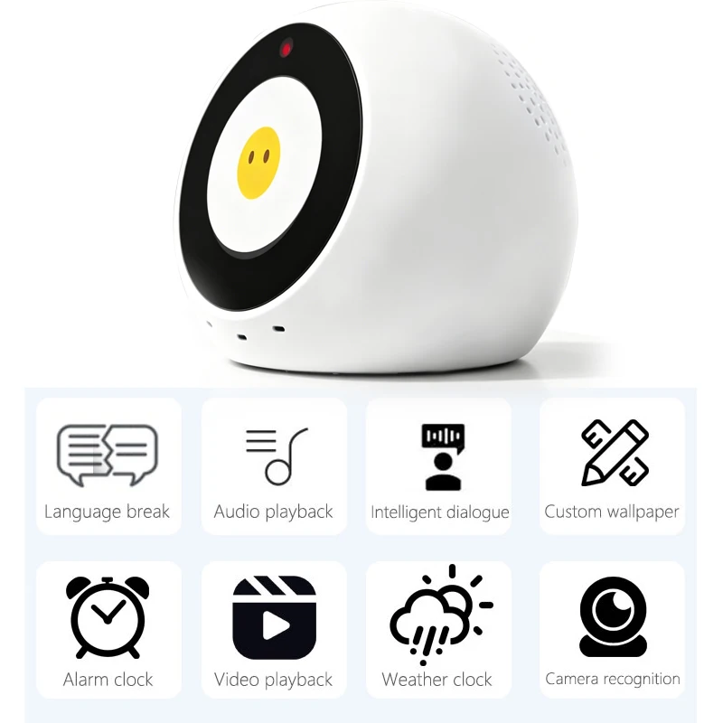 ESP32-S3 AI Voice Chat Robot Desktop Smart Toy 1.28-inch LCD 5MP Camera Object Recognition Desktop Ornament Desktop Ornament
ESP32-S3 AI Voice Chat Robot Desktop Smart Toy 1.28-inch LCD 5MP Camera Object Recognition Desktop Ornament Desktop Ornament