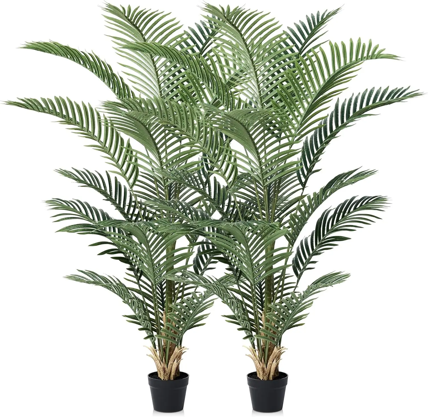 Artificial Palm Tree, 5FT Tall Fake Palm Trees with UV Resistant Leaves, Potted Faux Areca Palm Plant for Indoor Outdoor
Artificial Palm Tree, 5FT Tall Fake Palm Trees with UV Resistant Leaves, Potted Faux Areca Palm Plant for Indoor Outdoor