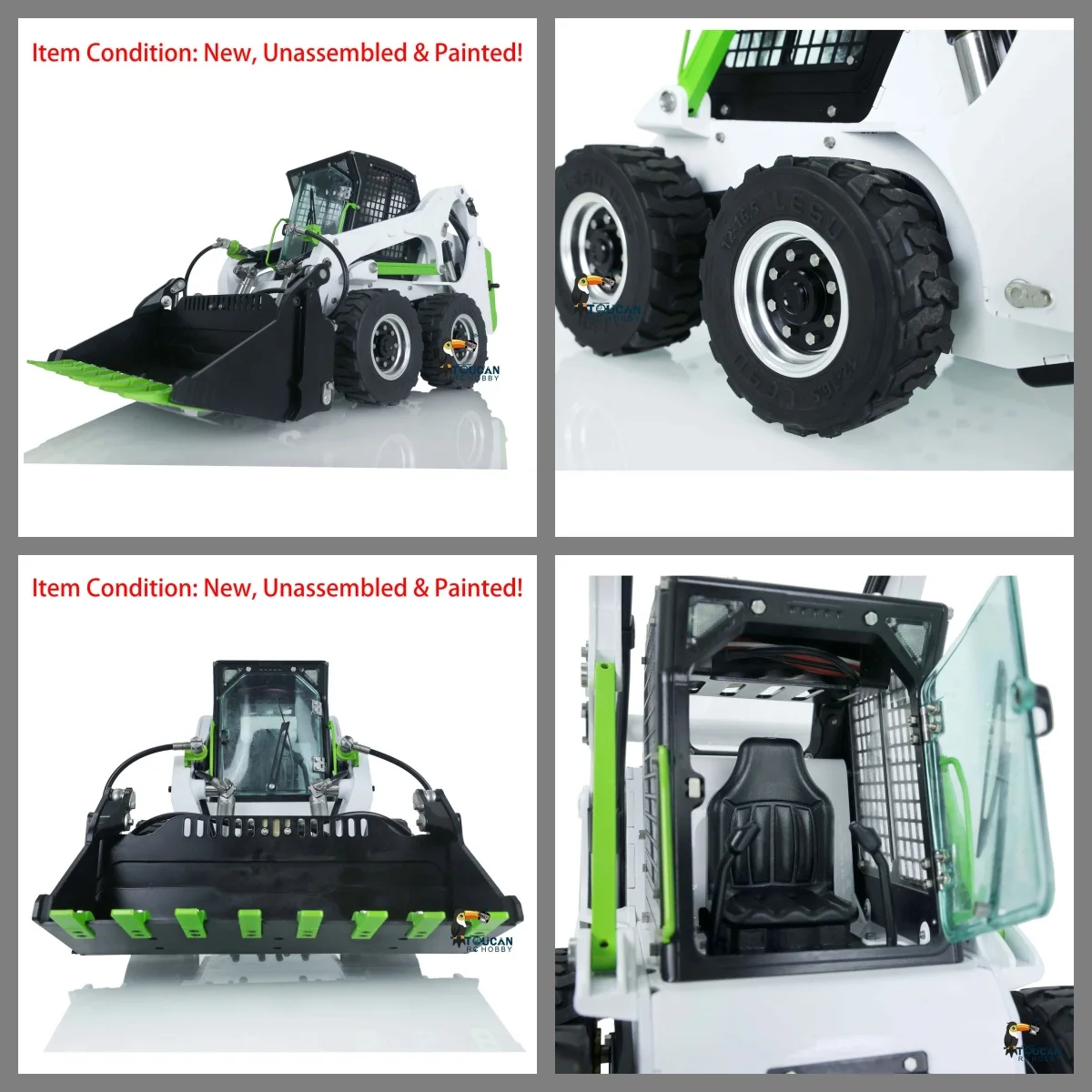 Lesu Painted Metal 1/14 Wheeled Skid-Steer Rc Hydraulic Loader Aoue Lt5H Light Sound System Alloy Rc Gift Thzh1277-Smt8
Lesu Painted Metal 1/14 Wheeled Skid-Steer Rc Hydraulic Loader Aoue Lt5H Light Sound System Alloy Rc Gift Thzh1277-Smt8