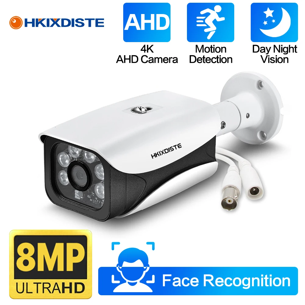 4K Analog HD Video Surveillance Camera Outdoor Face Recognition AHD CCTV Security Camera BNC 8MP H.265 XMEYE Monitoring Cameras
4K Analog HD Video Surveillance Camera Outdoor Face Recognition AHD CCTV Security Camera BNC 8MP H.265 XMEYE Monitoring Cameras
