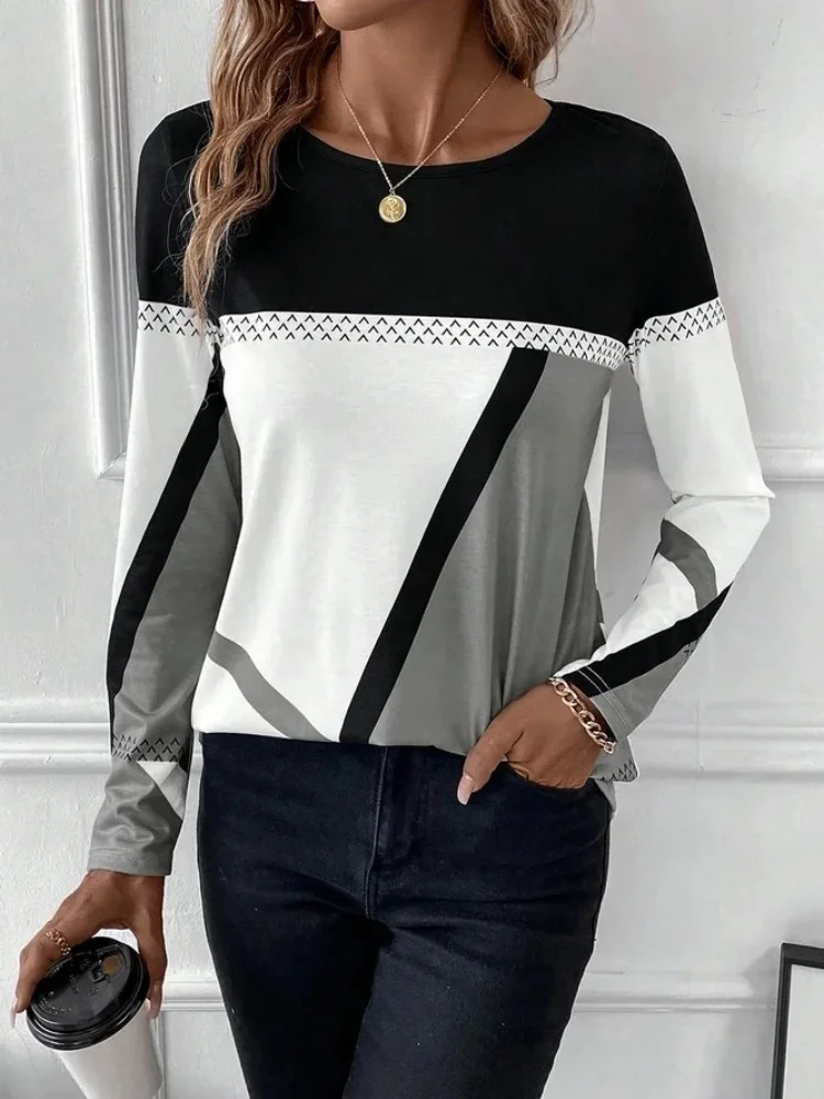 Women's Long Sleeve T-shirt Plus Size Red Abstract Printing Jersey Crew Neck Daily Going Out Casual Top Comfortable Work Clothes
Women's Long Sleeve T-shirt Plus Size Red Abstract Printing Jersey Crew Neck Daily Going Out Casual Top Comfortable Work Clothes