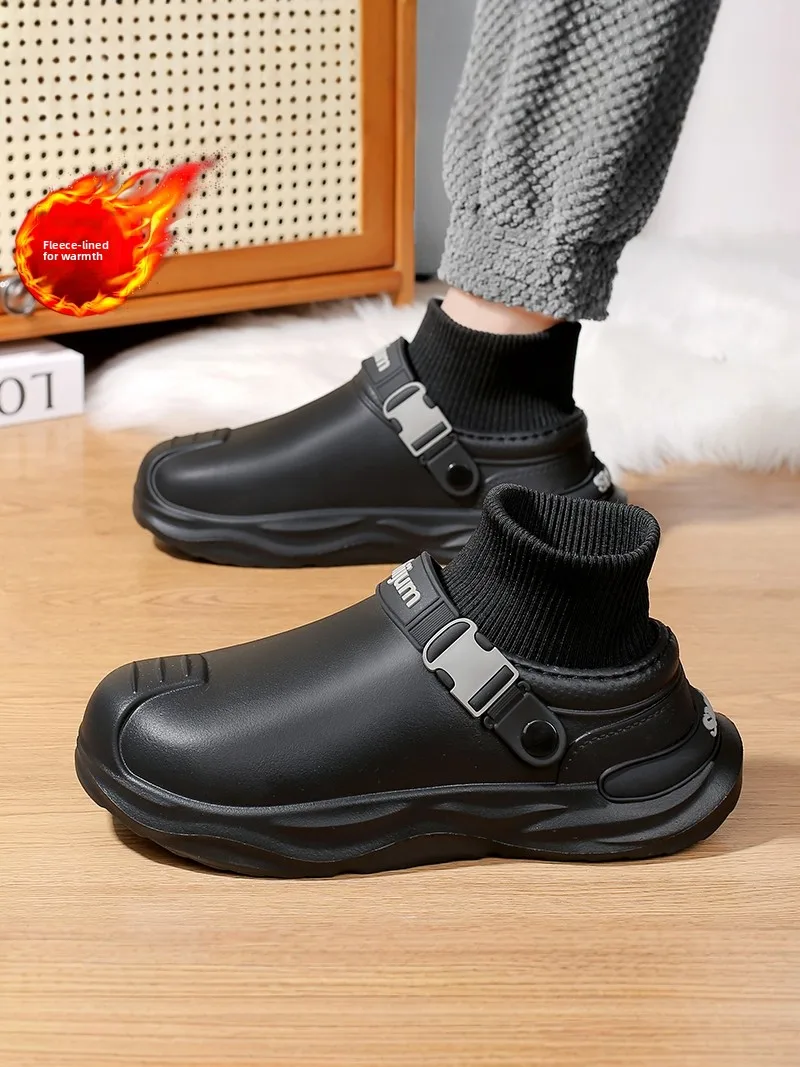 Men's Winter Snow Boots Waterproof Non-Slip Fleece Lined Casual Work Outdoor Shoes Chef Shoes Cold Resistant Cotton Shoes
Men's Winter Snow Boots Waterproof Non-Slip Fleece Lined Casual Work Outdoor Shoes Chef Shoes Cold Resistant Cotton Shoes
