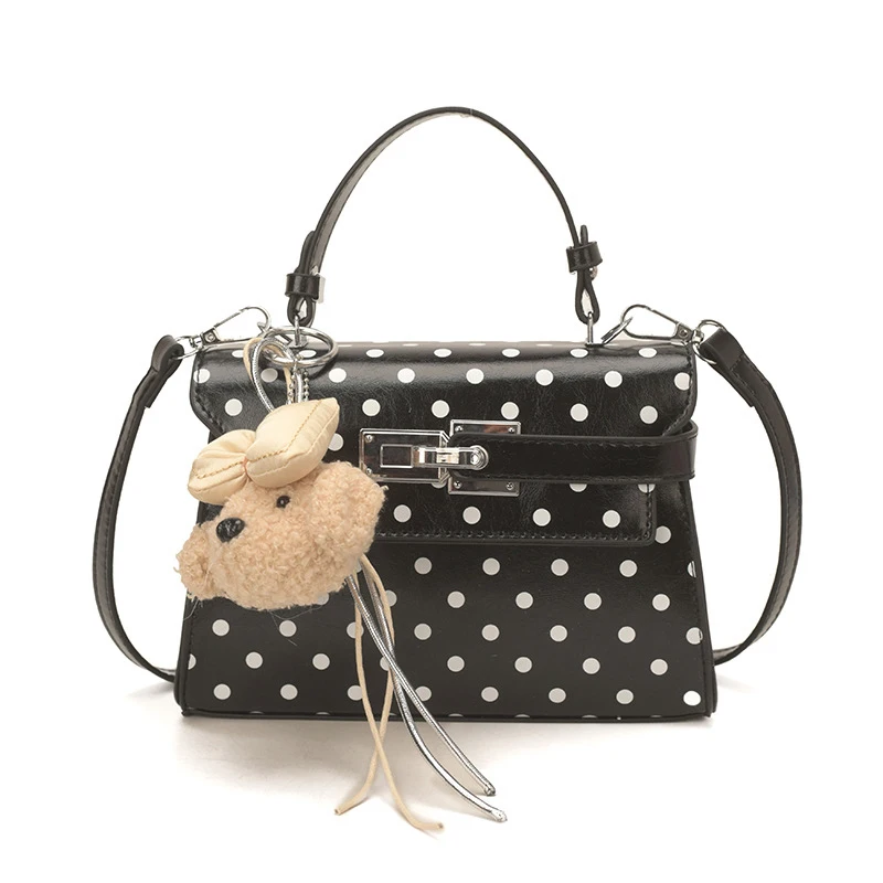 Korean New Polka Dot Niche Handbag, Sweet Exquisite Shoulder Bag, Square Crossbody For Commuting ,buckle Trapezoidal Small Bag
Korean New Polka Dot Niche Handbag, Sweet Exquisite Shoulder Bag, Square Crossbody For Commuting ,buckle Trapezoidal Small Bag