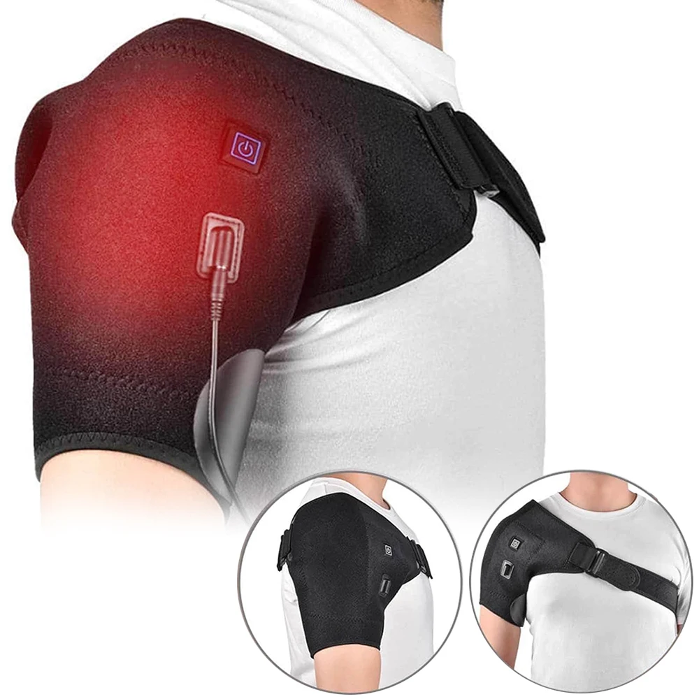 Shoulder Heating Pad Heated Shoulder Brace Wrap Shoulder Support with Hot Therapy for Rotator Cuff Frozen Shoulder Relax Muscle
Shoulder Heating Pad Heated Shoulder Brace Wrap Shoulder Support with Hot Therapy for Rotator Cuff Frozen Shoulder Relax Muscle