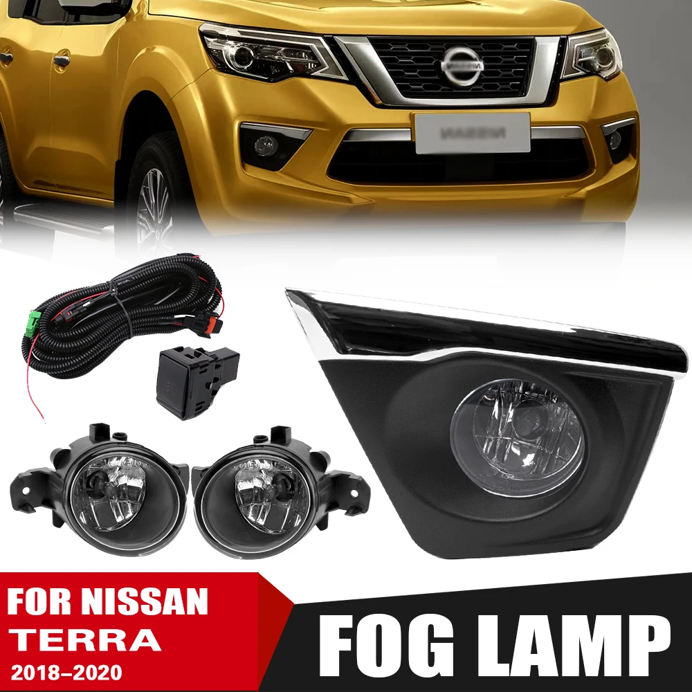 Front Bumper Fog Lamp Upgrade Kit FOR NISSAN TERRA 2018 2019 2020 Version Additional Foglight Set Switch + Wiring
Front Bumper Fog Lamp Upgrade Kit FOR NISSAN TERRA 2018 2019 2020 Version Additional Foglight Set Switch + Wiring