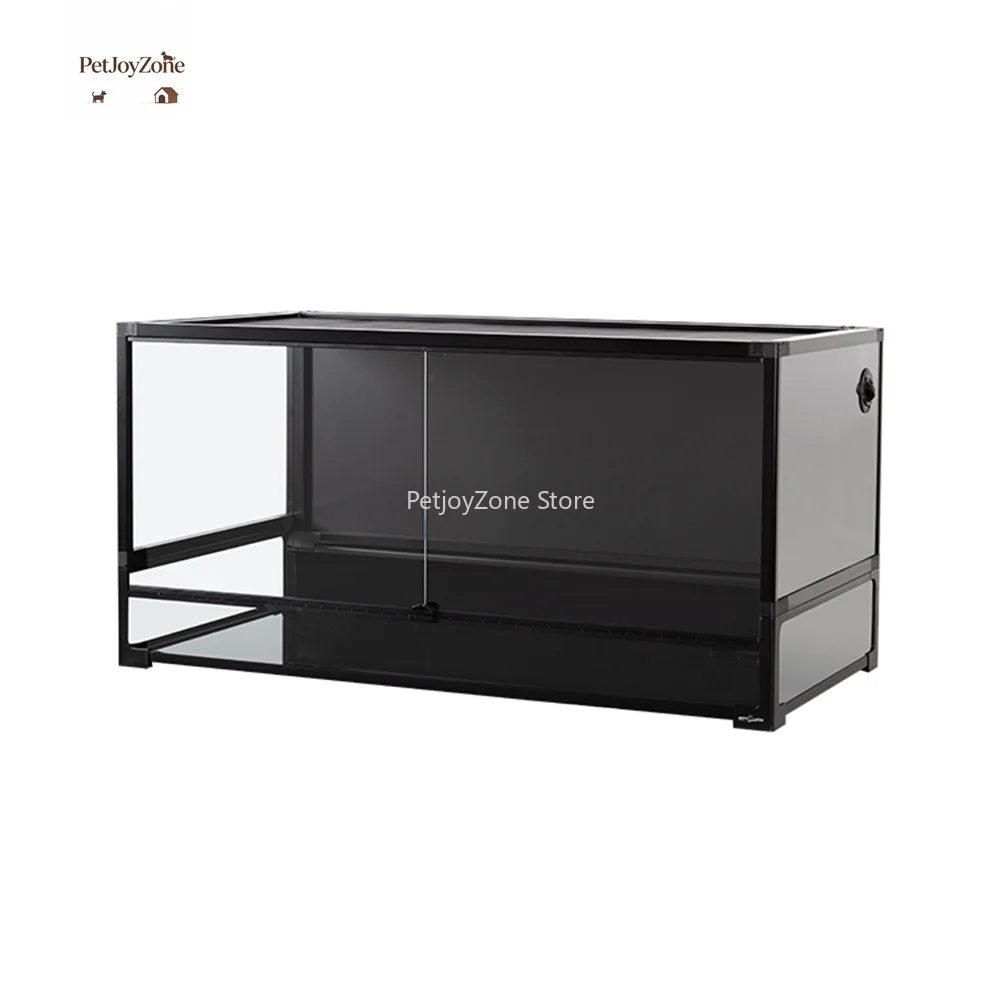 PetJoyZoneOptimal Airflow Design Rain Water Large Glass Reptile Terrarium Tank 120 Gallon Modern Luxury Solid Box
PetJoyZoneOptimal Airflow Design Rain Water Large Glass Reptile Terrarium Tank 120 Gallon Modern Luxury Solid Box