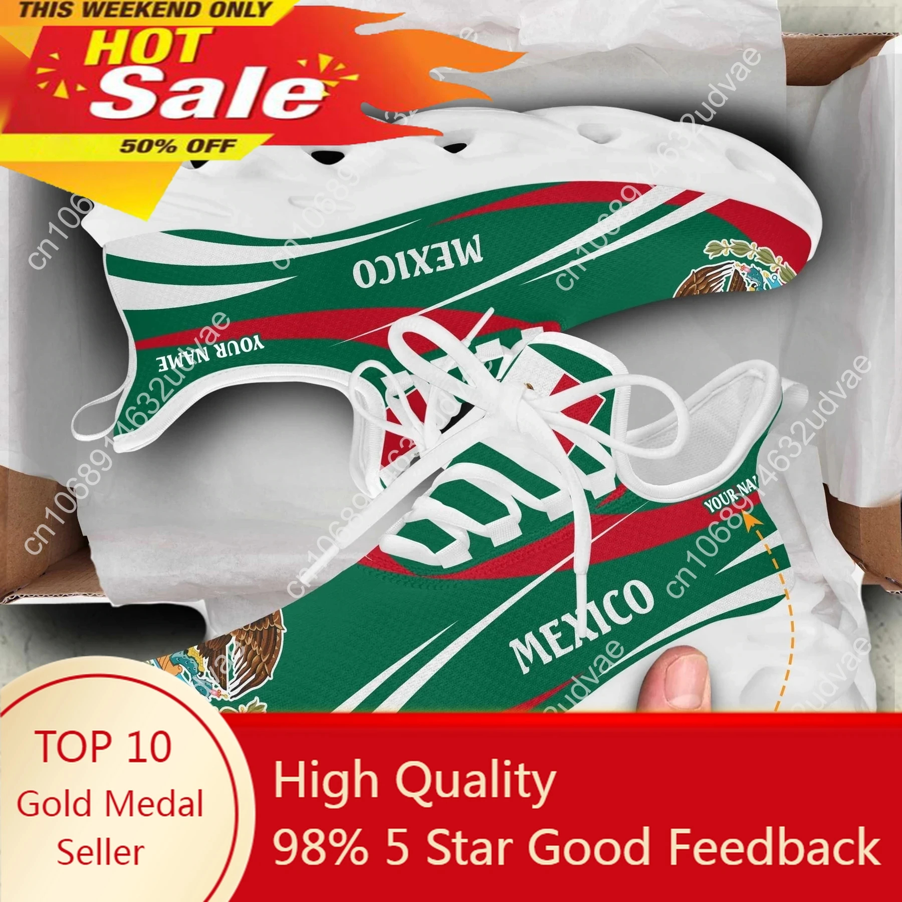 Mexico Flag Pattern Print Summer Mens Running Shoes Fashion Male Casual Walking Shoes Non Slip Blade Tenis Sneakers For Man
Mexico Flag Pattern Print Summer Mens Running Shoes Fashion Male Casual Walking Shoes Non Slip Blade Tenis Sneakers For Man