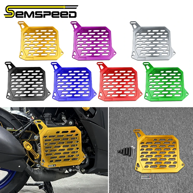 SEMSPEED CNC Stainless Steel Radiator Grille Guard For Yamaha NMAX 155 Turbo NVX SP 155 Aerox SP 155 2025 Year Motorcycle 
SEMSPEED CNC Stainless Steel Radiator Grille Guard For Yamaha NMAX 155 Turbo NVX SP 155 Aerox SP 155 2025 Year Motorcycle