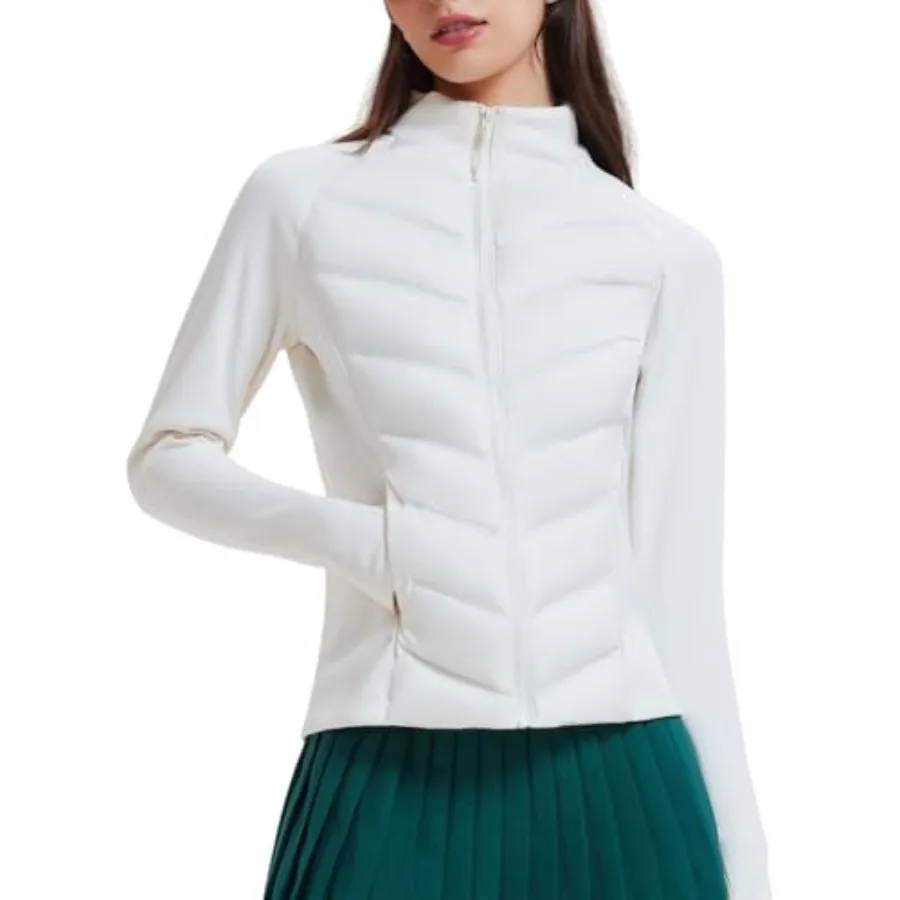 Lightweight Puffer Jacket Women 800 Down-Fill Waterproof Quilted Down Jackets for Hiking Running
Lightweight Puffer Jacket Women 800 Down-Fill Waterproof Quilted Down Jackets for Hiking Running