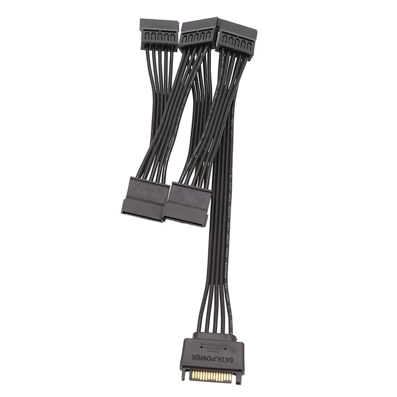 Power SATA 15Pin Один-Пить SATA Кабель питания жесткого диска Удлинительный кабель жесткого диска
Power SATA 15Pin Один-Пить SATA Кабель питания жесткого диска Удлинительный кабель жесткого диска