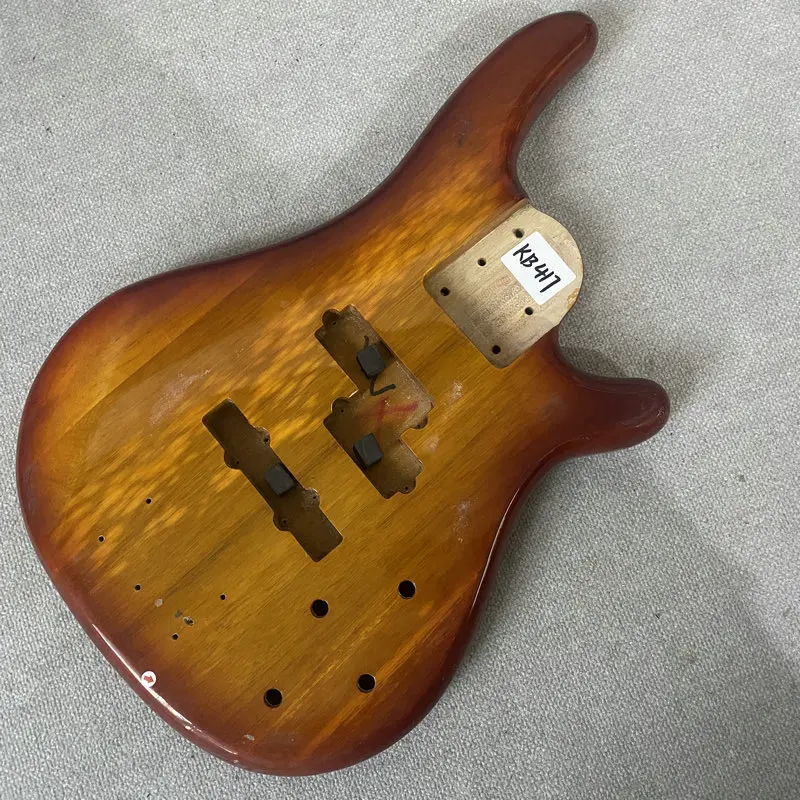 KB417 Cherry Burst Color 5 String Electric Guitar Bass Body Solid Wood Active PJB Pickups Right Hand DIY&Replace Parts
KB417 Cherry Burst Color 5 String Electric Guitar Bass Body Solid Wood Active PJB Pickups Right Hand DIY&Replace Parts