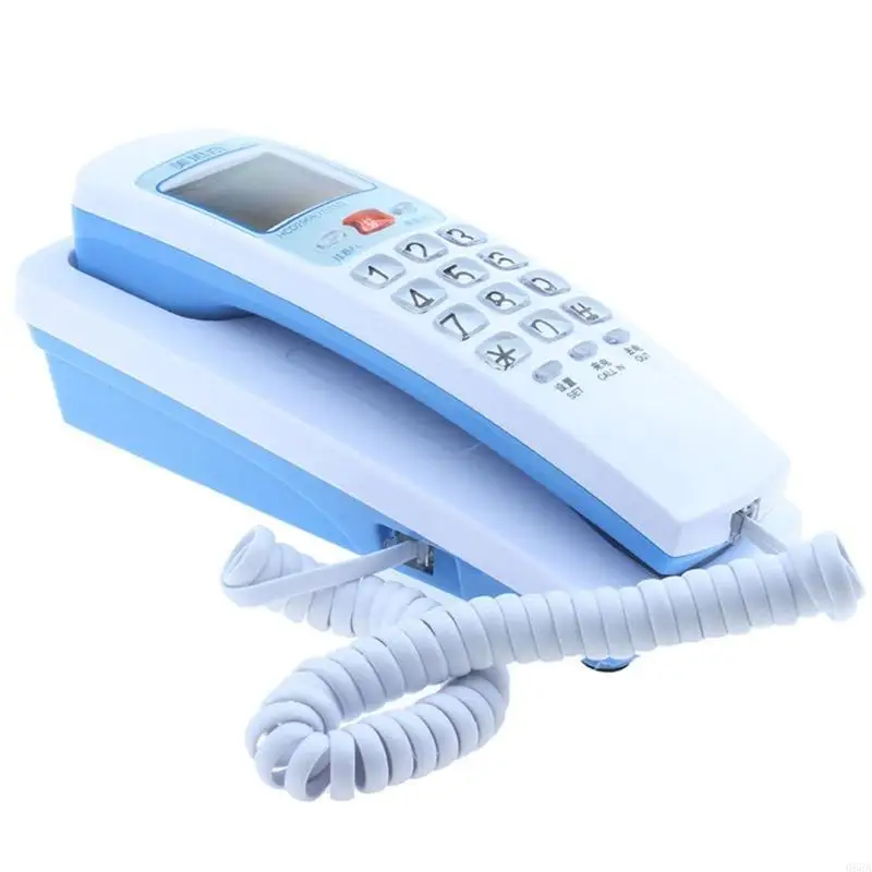 Practical Corded Telephone With 5 phoned Call History And Time Record
Practical Corded Telephone With 5 phoned Call History And Time Record