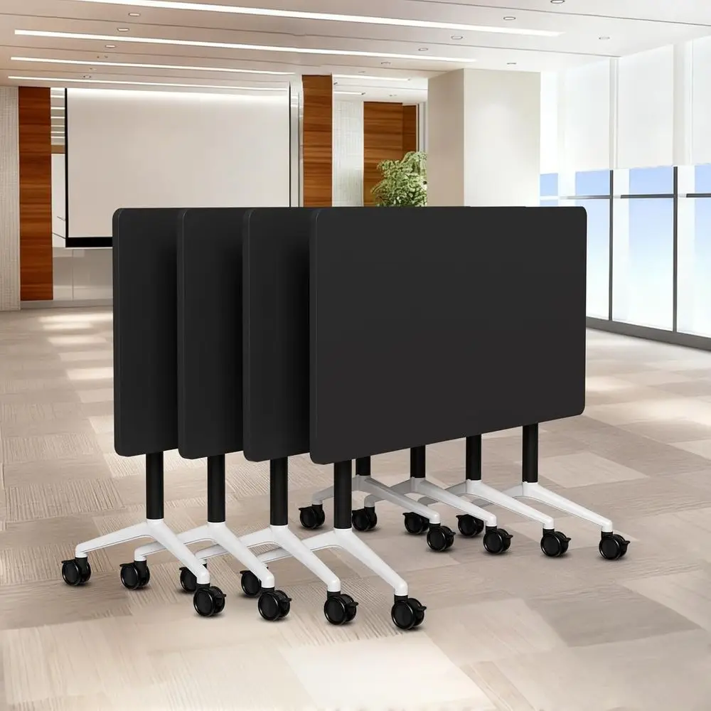 Adjustable Large Seminar Table with Casters, Suitable for Meetings, Training, and Classrooms (4pack, 47.2in)
Adjustable Large Seminar Table with Casters, Suitable for Meetings, Training, and Classrooms (4pack, 47.2in)