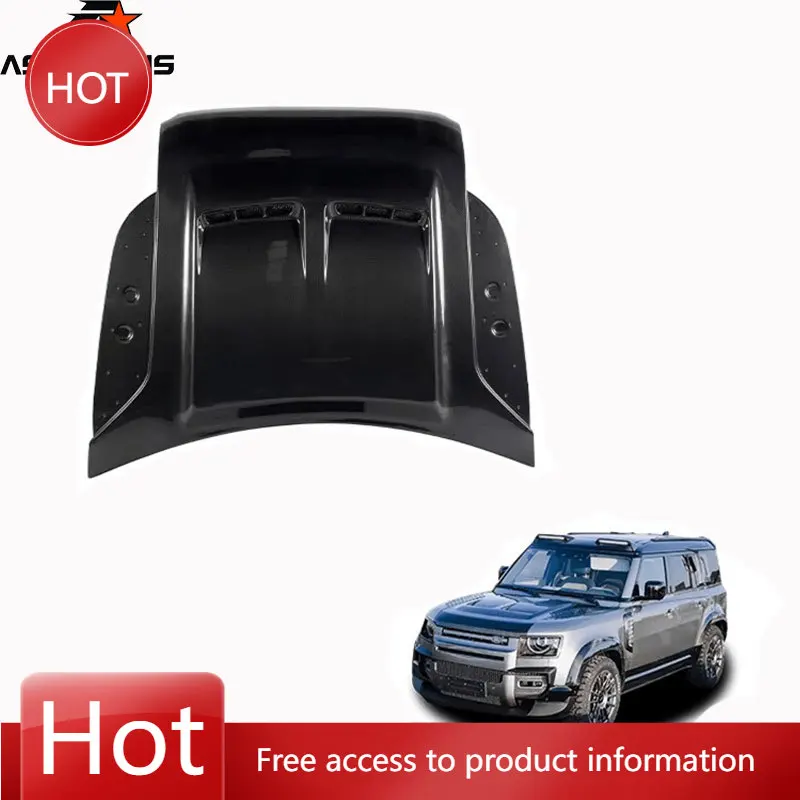 Для капота 90 110 130 из углеродного волокна для капота Defender
Для капота 90 110 130 из углеродного волокна для капота Defender