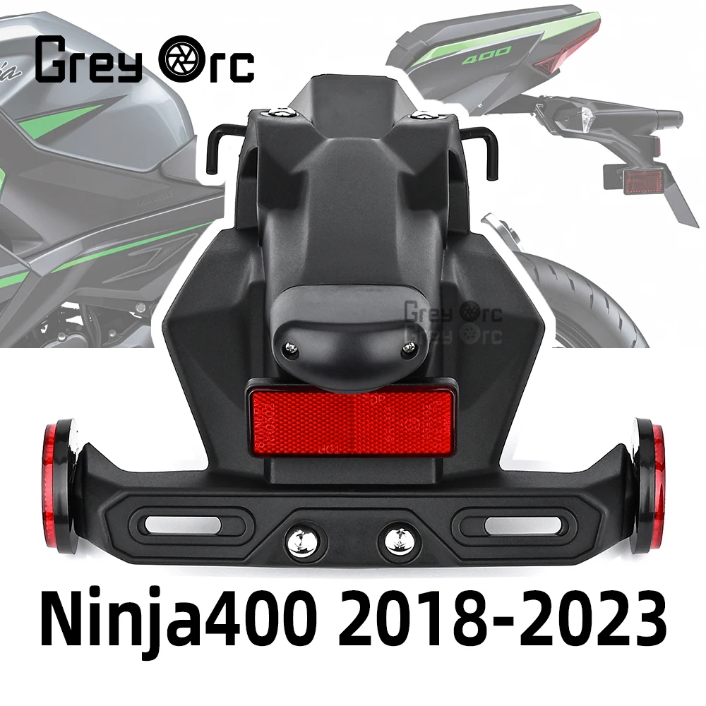 For Kawasaki Z400 Ninja400 2018-2023 Accessories Motorcycle Rear Fender License Plate With LED Turn Light Holder
For Kawasaki Z400 Ninja400 2018-2023 Accessories Motorcycle Rear Fender License Plate With LED Turn Light Holder