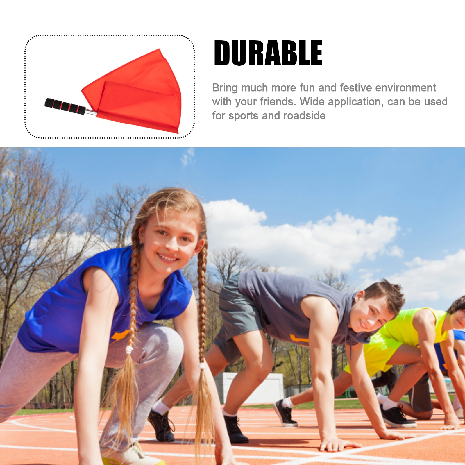 2pcs Soccer Referee Signal Flags Durable Conducting Lightweight Racing Waving Flags Steel Pole Comfort Grip Outdoor Use
2pcs Soccer Referee Signal Flags Durable Conducting Lightweight Racing Waving Flags Steel Pole Comfort Grip Outdoor Use
