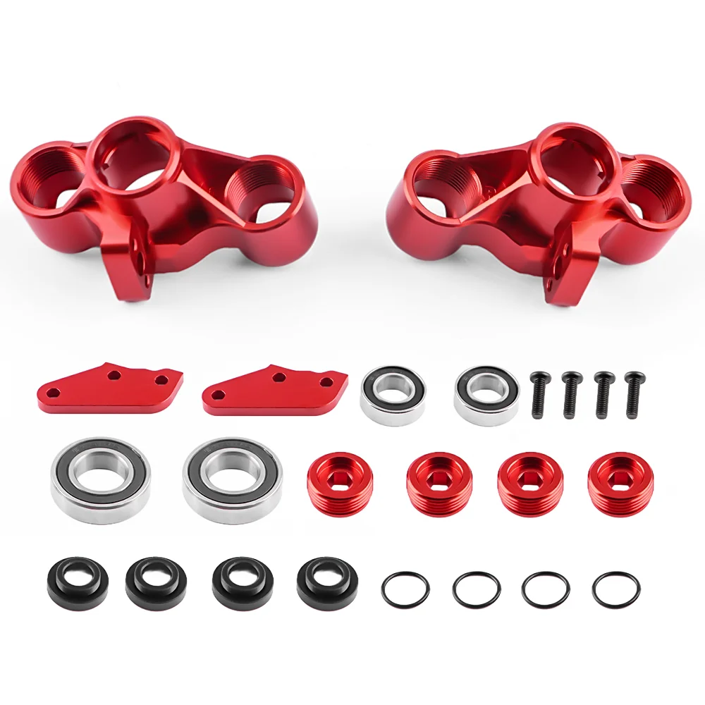 GLOBACT Aluminum Front RC Steering Knuckles Blocks Kit for ARRMA 1/8 Kraton Notorious Outcast 6S 1/7 Big Rock Fireteam 6S 4X4
GLOBACT Aluminum Front RC Steering Knuckles Blocks Kit for ARRMA 1/8 Kraton Notorious Outcast 6S 1/7 Big Rock Fireteam 6S 4X4
