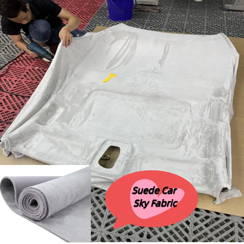 Замшевая ткань для потолка на крышу с пенопластовой спинкой 3 мм, обивка автомобиля, ткань для потолка неба, ткань для внутреннего салона автомобиля, ткань для ремонта внедорожника, автофургона
Замшевая ткань для потолка на крышу с пенопластовой спинкой 3 мм, обивка автомобиля, ткань для потолка неба, ткань для внутреннего салона автомобиля, ткань для ремонта внедорожника, автофургона