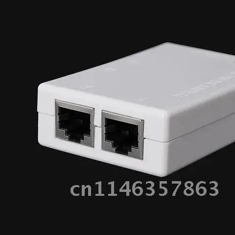 New White Mini 2 Port AB Manual Network Sharing Switch Box 2In1/1In2 RJ45 Network/Ethernet Plastic
New White Mini 2 Port AB Manual Network Sharing Switch Box 2In1/1In2 RJ45 Network/Ethernet Plastic