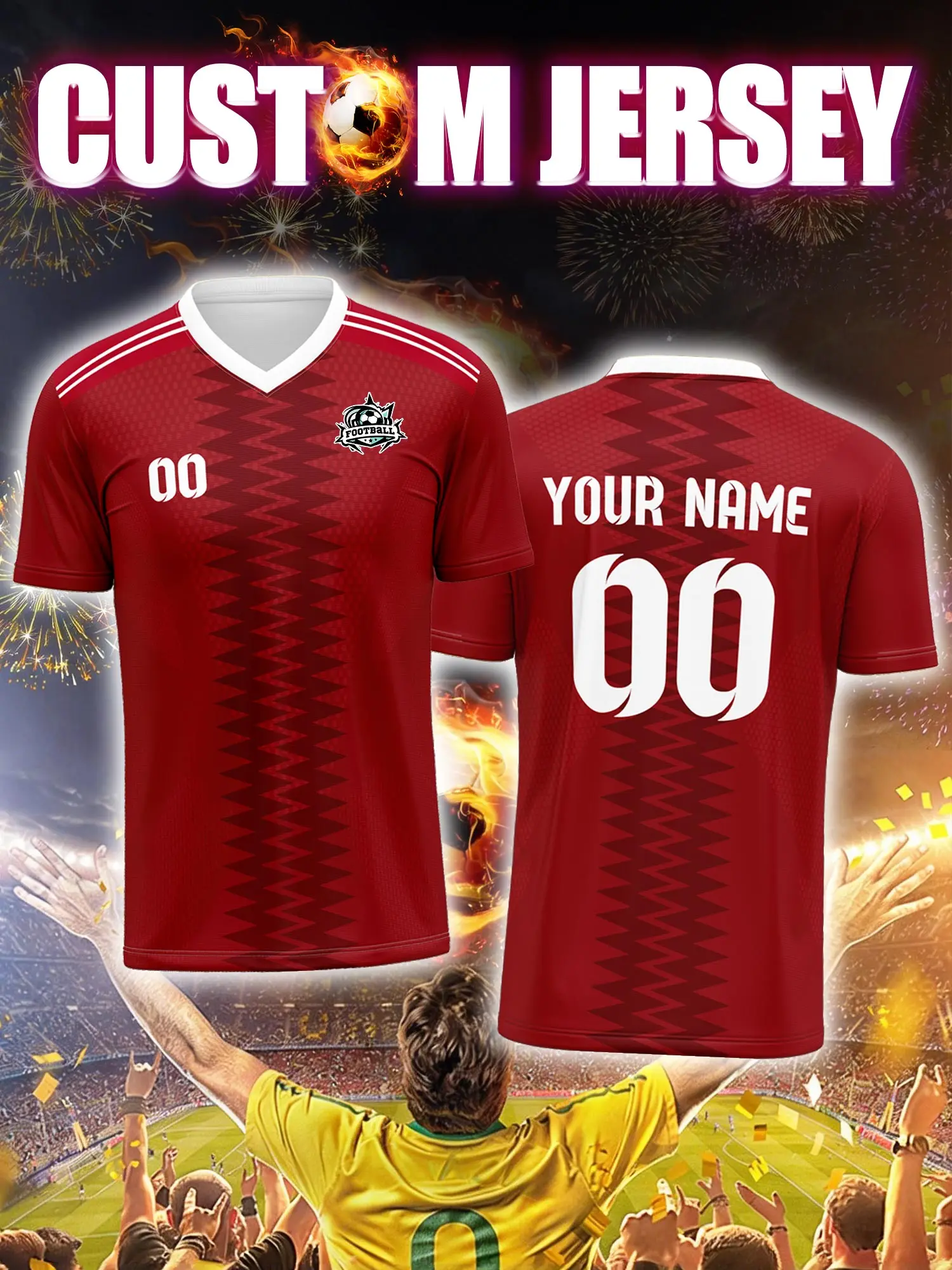 Спортивные футболки с V-образным вырезом для мужчин и женщин 2026 года с индивидуальным именем и номером, быстросохнущие, модные, с технологией сублимации
Спортивные футболки с V-образным вырезом для мужчин и женщин 2026 года с индивидуальным именем и номером, быстросохнущие, модные, с технологией сублимации