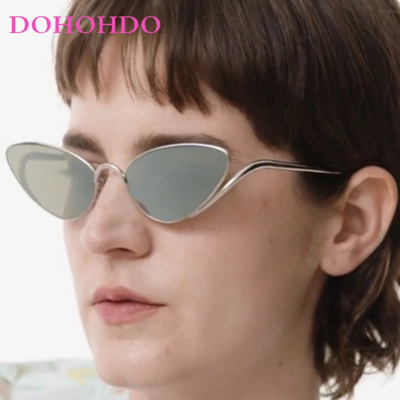 Vintage Luxury Metal Small Frame Cat Eye Sun Glasses Women Men Brand Designer Eyeglasses Summer Traveling Driving Shades UV400
Vintage Luxury Metal Small Frame Cat Eye Sun Glasses Women Men Brand Designer Eyeglasses Summer Traveling Driving Shades UV400