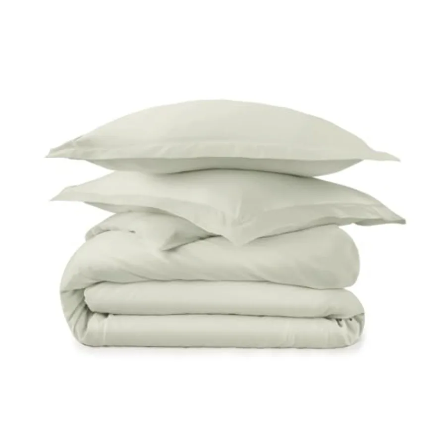 100% Organic Cotton Duvet Cover Twin Size - Naturally Soft Lightweight and Cooling Duvet Cover Set with Decorative Shams - Prem
100% Organic Cotton Duvet Cover Twin Size - Naturally Soft Lightweight and Cooling Duvet Cover Set with Decorative Shams - Prem