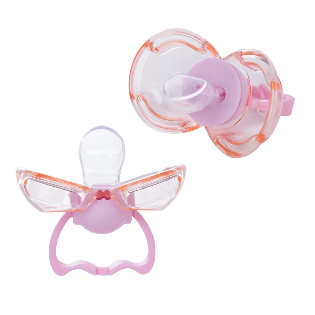 2Pcs Silicone Baby Pacifier Pink Dummy Soother Infant Nursing Accessories Safe Silicone Appease Equipment
2Pcs Silicone Baby Pacifier Pink Dummy Soother Infant Nursing Accessories Safe Silicone Appease Equipment