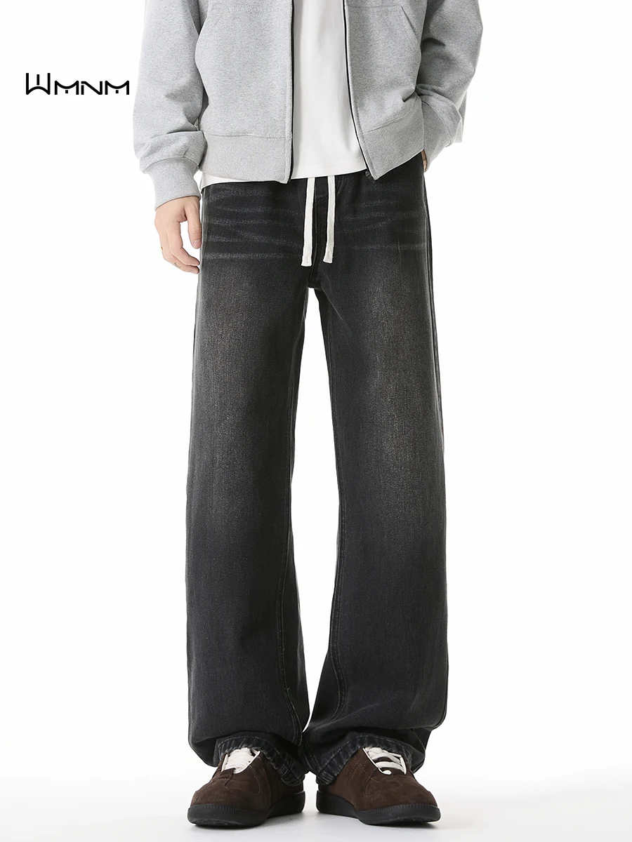 American Retro Bla Waed Denim Jeans Men's Autumn Trendy High-End Cleanfit Drapey Straight Leg Wide Leg Pants
American Retro Bla Waed Denim Jeans Men's Autumn Trendy High-End Cleanfit Drapey Straight Leg Wide Leg Pants