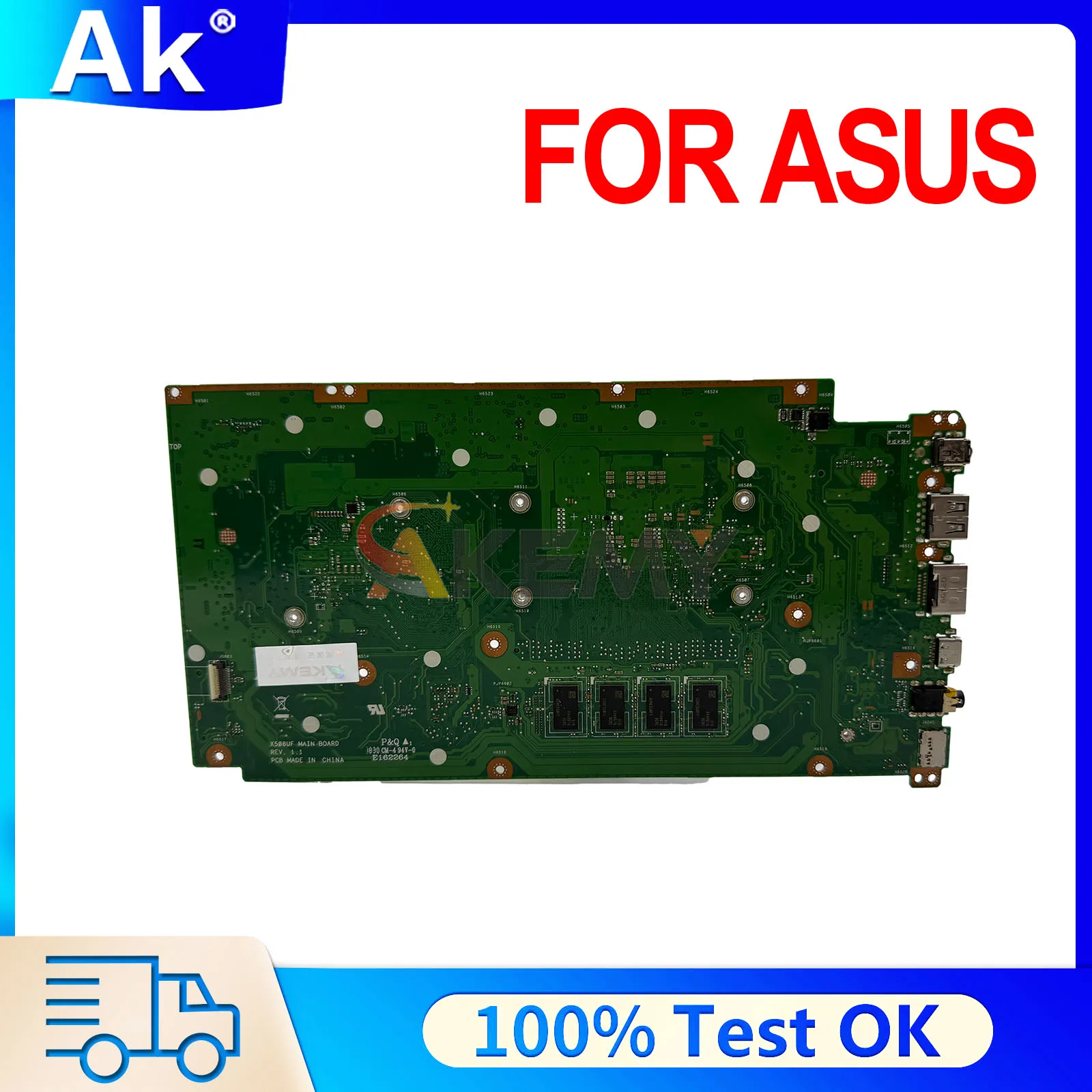 X508UF X508U Mainboard For ASUS VivoBook Laptop Motherboard 4405U i3-8130U i5-8250U i7-8550U 4G RAM Tested OK
X508UF X508U Mainboard For ASUS VivoBook Laptop Motherboard 4405U i3-8130U i5-8250U i7-8550U 4G RAM Tested OK