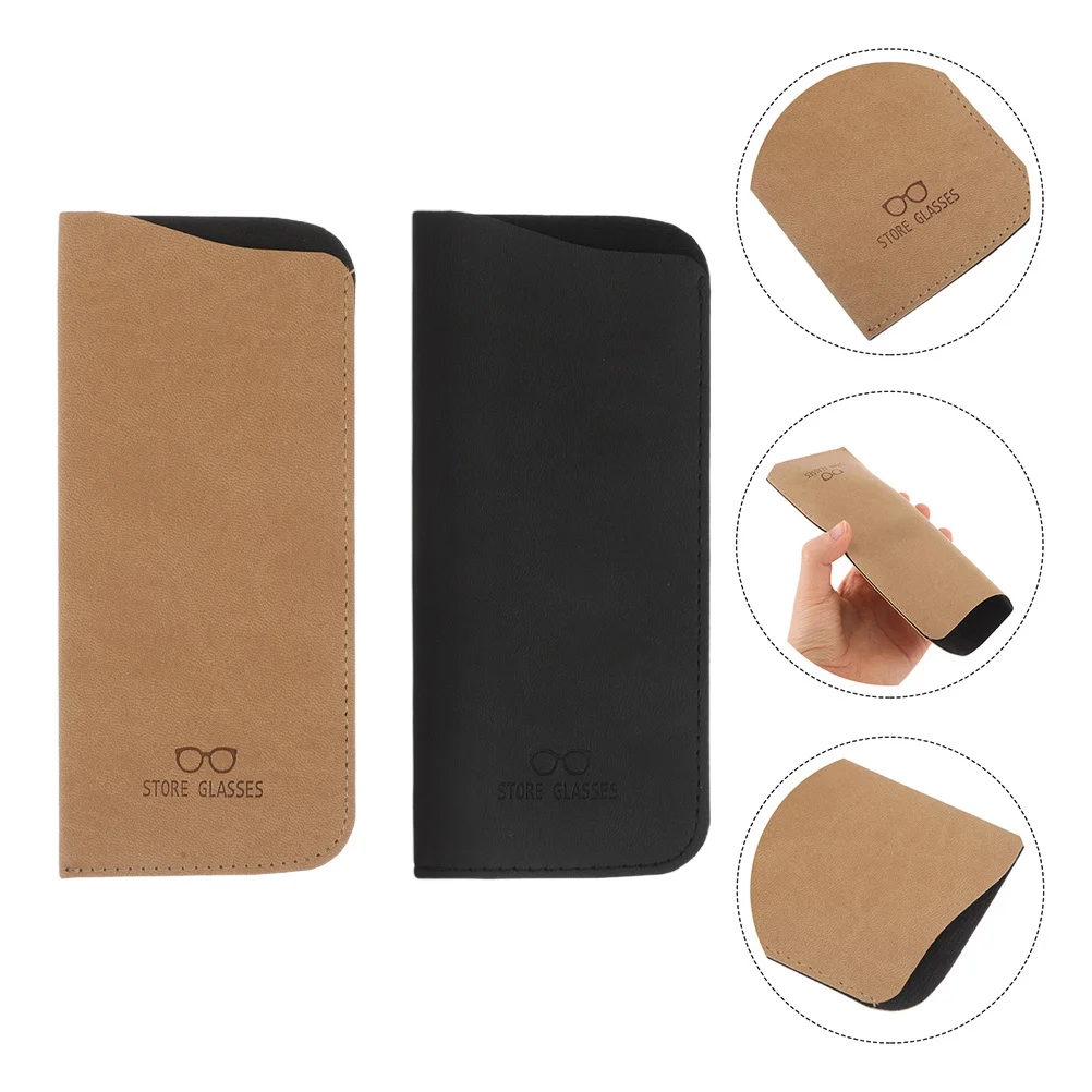 2Pcs Soft PU Eyeglass Sleeve Case Portable Anti-Scratch Sunglasses Storage Bags Lightweight Travel Pouch
2Pcs Soft PU Eyeglass Sleeve Case Portable Anti-Scratch Sunglasses Storage Bags Lightweight Travel Pouch