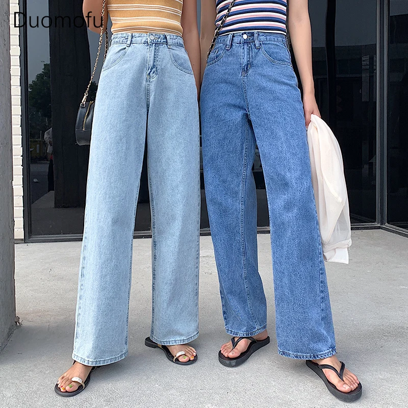 Duomofu Summer Dark Blue Basic High Waist Slim Women Jeans New Classic Full Length Fashion Simple Casual Straight Female Jeans
Duomofu Summer Dark Blue Basic High Waist Slim Women Jeans New Classic Full Length Fashion Simple Casual Straight Female Jeans