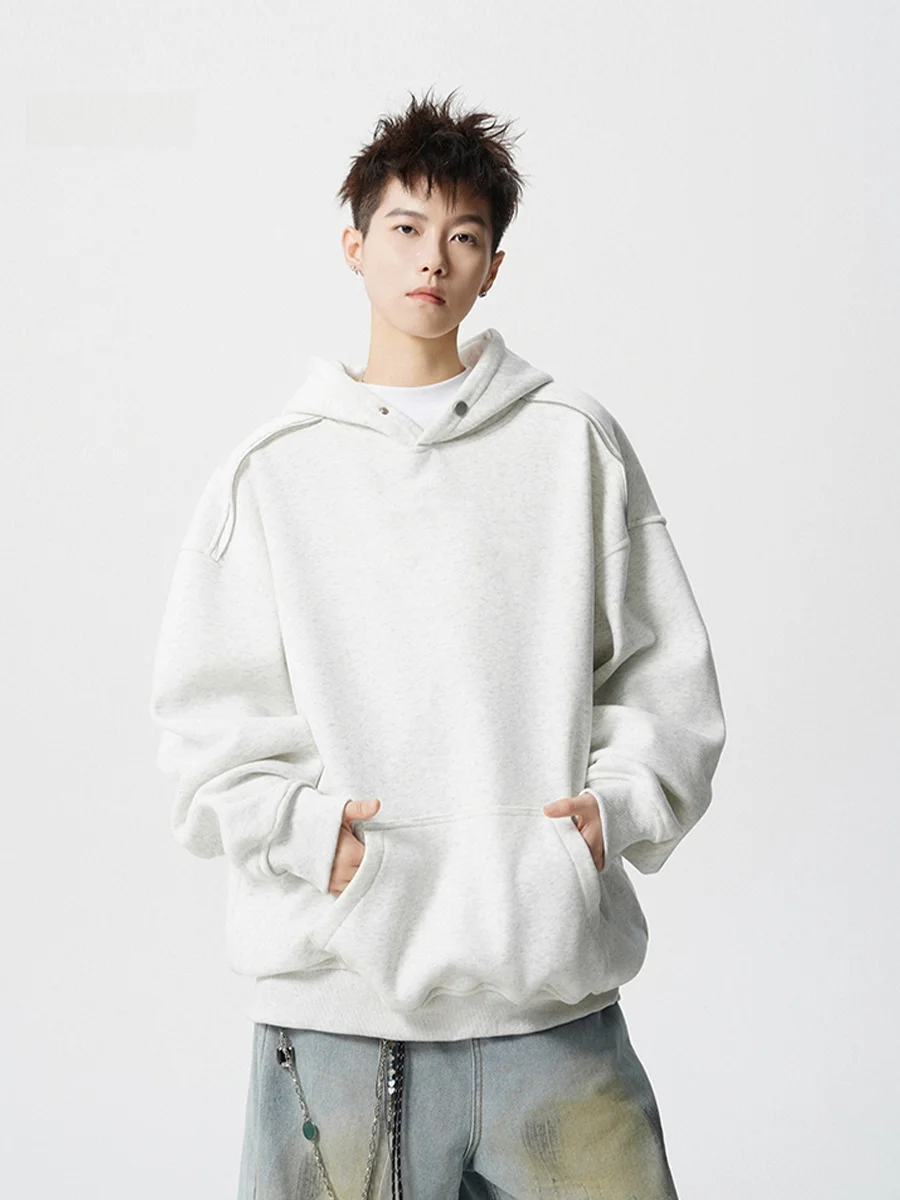 Мужская толстовка American Sle Heavyweight Deconstructed Hoodie в винтажном стиле Cleanfit Haome Color Hat Sweatirt Jaet Autumn
Мужская толстовка American Sle Heavyweight Deconstructed Hoodie в винтажном стиле Cleanfit Haome Color Hat Sweatirt Jaet Autumn