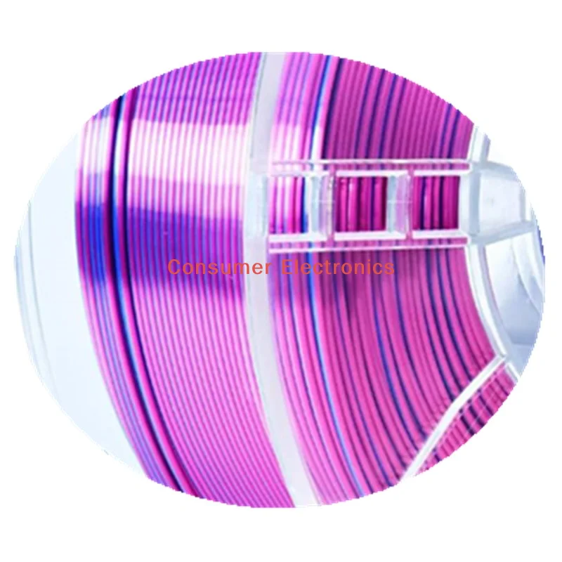3D Printer Dual Color Filament PLA 1kg Silk Filament 1.75mm Two-tone 3D Printing Material Two Color Filament Sublimation Duotone
3D Printer Dual Color Filament PLA 1kg Silk Filament 1.75mm Two-tone 3D Printing Material Two Color Filament Sublimation Duotone