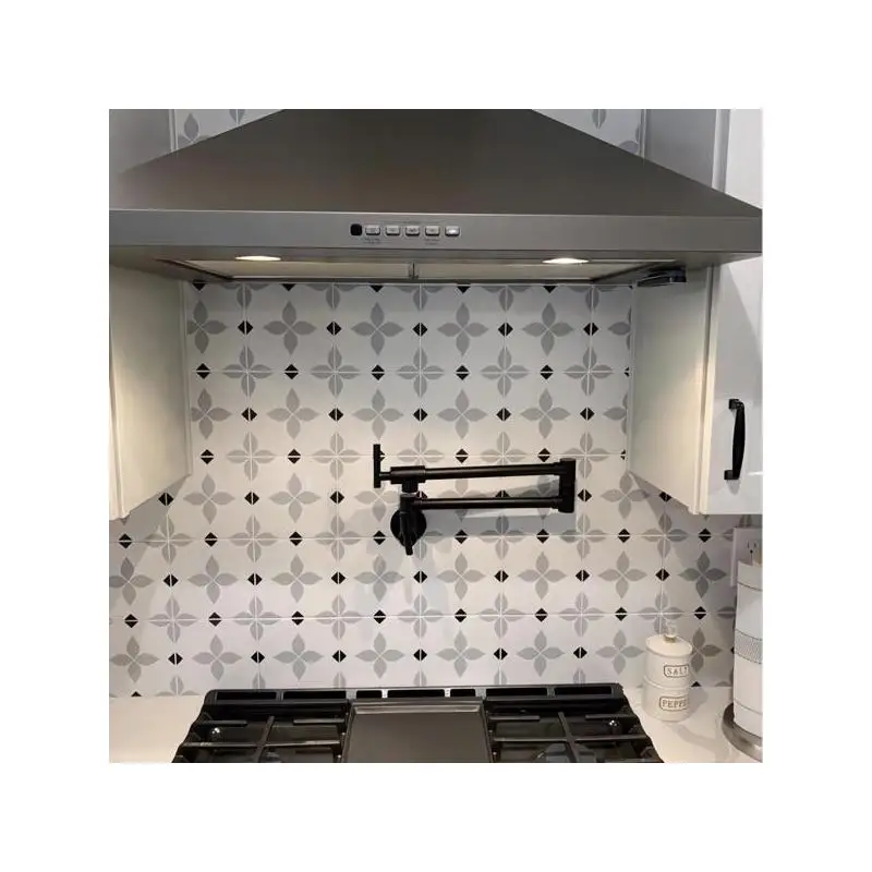 Wall Mount Pot Filler Faucet, Commercial Kitchen Faucet with Folding Stretchable Double Joint Swing Arms, Matte Black Finish
Wall Mount Pot Filler Faucet, Commercial Kitchen Faucet with Folding Stretchable Double Joint Swing Arms, Matte Black Finish