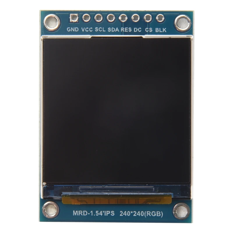 1,54-дюймовый ЖК-монитор IPS HD с разрешением 240X240, 1,54-дюймовый ЖК-монитор SPI ST7789
1,54-дюймовый ЖК-монитор IPS HD с разрешением 240X240, 1,54-дюймовый ЖК-монитор SPI ST7789