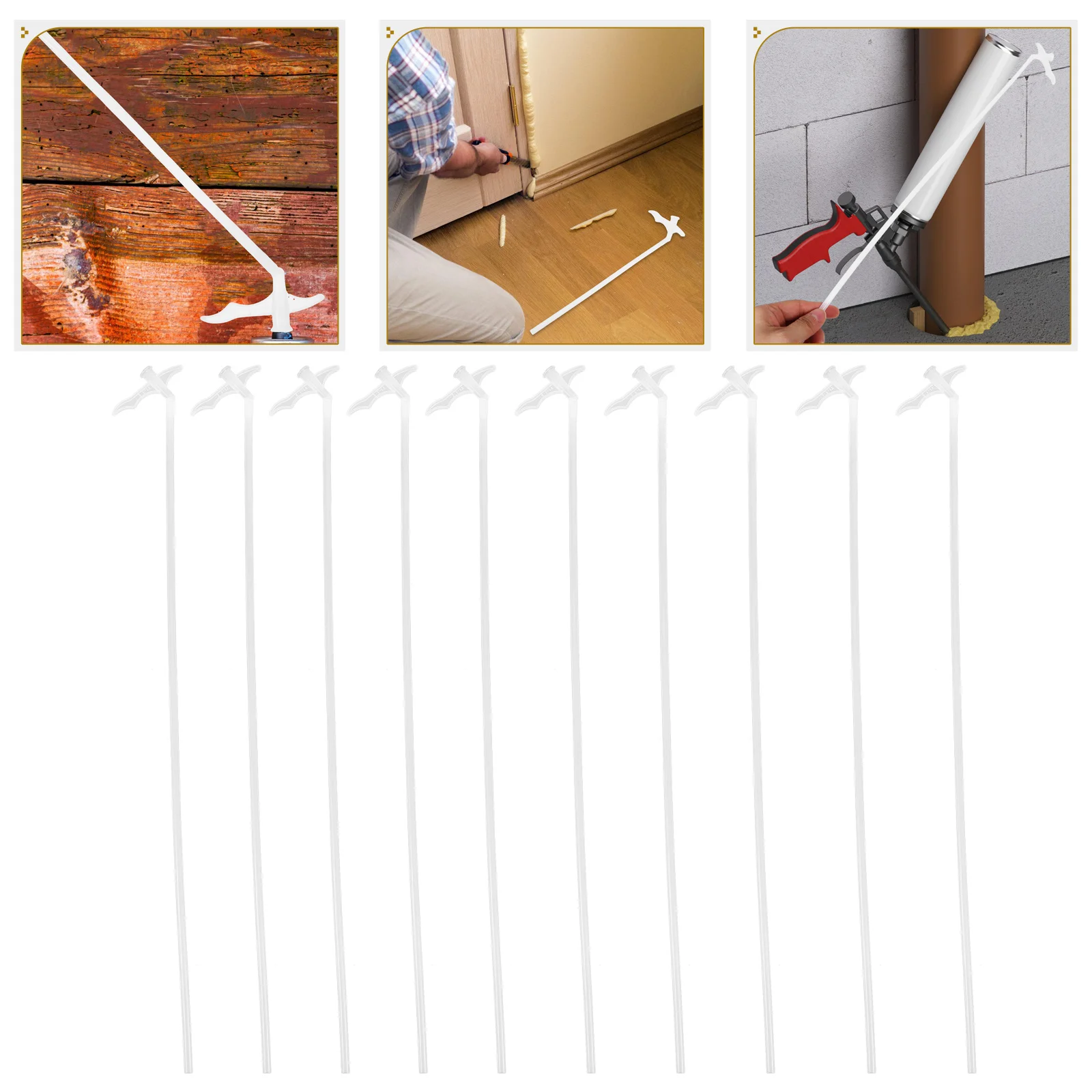 10 set Foam Sealant Replacement Tubes Precision Nozzle Gap Filling Waterproof Pe Material Long Reach Spray Foam Tips For
10 set Foam Sealant Replacement Tubes Precision Nozzle Gap Filling Waterproof Pe Material Long Reach Spray Foam Tips For
