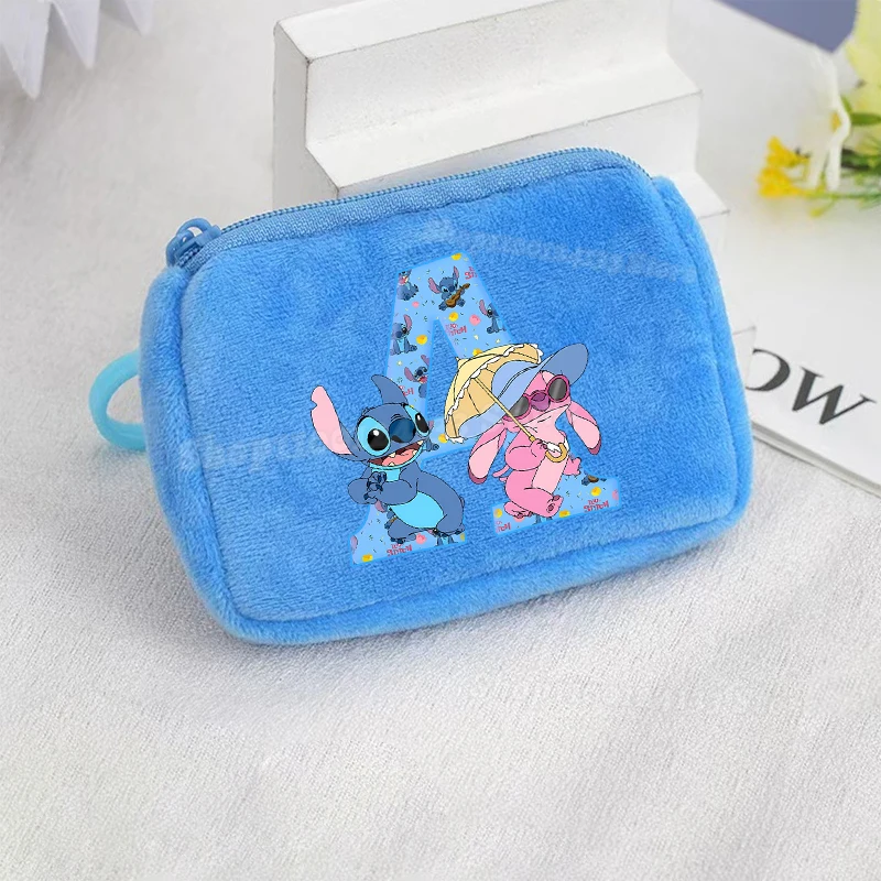 Stitch Angel Kids Coin Purse Disney Letters A-Z Anime Cartoon Print Plush Portable Wallet Men Women Storage Mini Bag Child Gift
Stitch Angel Kids Coin Purse Disney Letters A-Z Anime Cartoon Print Plush Portable Wallet Men Women Storage Mini Bag Child Gift