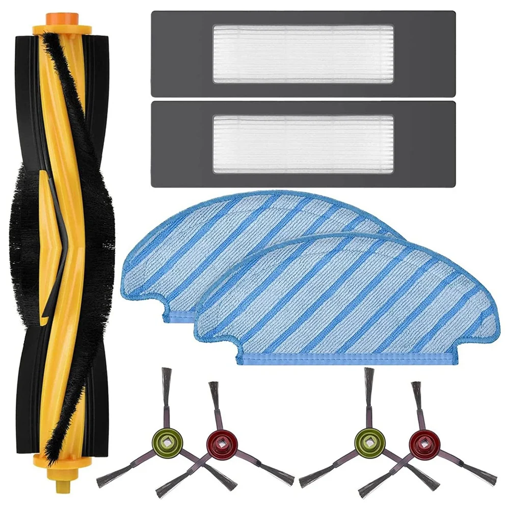Filter Side Brush Mop Cloth Set for Ozmo T8 / T8 T9+ N8 Pro Vacuum Cleaner Parts Accessories
Filter Side Brush Mop Cloth Set for Ozmo T8 / T8 T9+ N8 Pro Vacuum Cleaner Parts Accessories