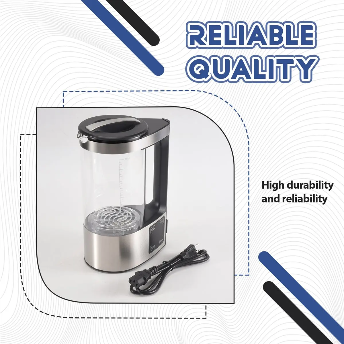 AB09 2L Rich Hydrogen Water Bottle Alkaline Water Ionizer Machine Water Filter Drink Hydrogen Water Generator US Plug
AB09 2L Rich Hydrogen Water Bottle Alkaline Water Ionizer Machine Water Filter Drink Hydrogen Water Generator US Plug