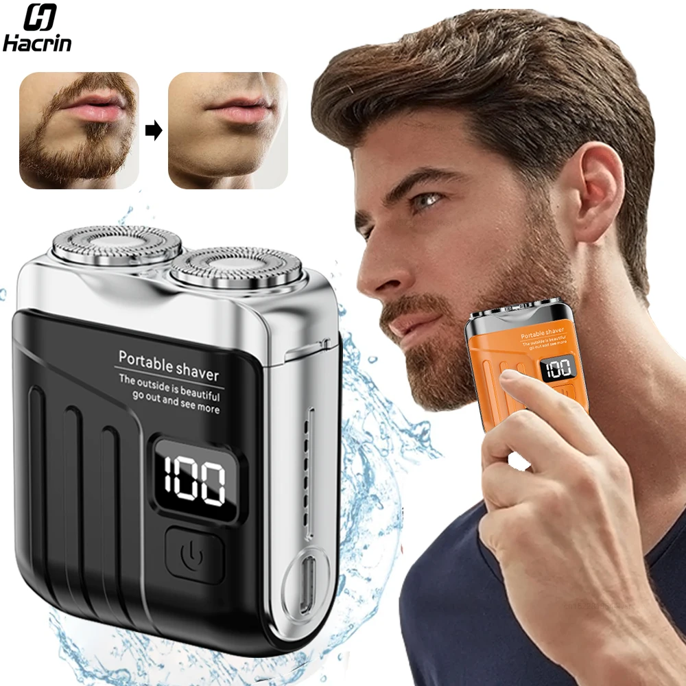Mini Portable Electric Shaver for Men Beard Trimmer Electric Razor Rechargeable Men's Shaving Machine Waterproof Shaving Razor
Mini Portable Electric Shaver for Men Beard Trimmer Electric Razor Rechargeable Men's Shaving Machine Waterproof Shaving Razor