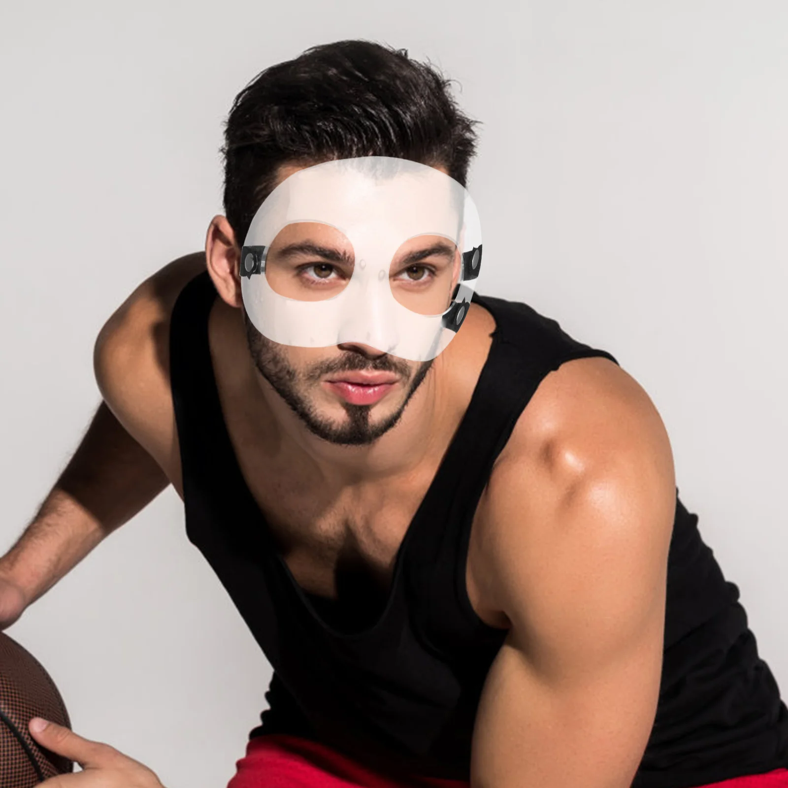 Face Mask Basketball Nose Guard Adjustable Football Sports Soccer Protection Transparent Durable Safe Excellent Design
Face Mask Basketball Nose Guard Adjustable Football Sports Soccer Protection Transparent Durable Safe Excellent Design