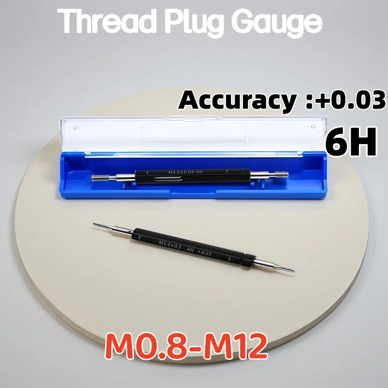 1PCS 6H Pre plating+0.03 metric internal gauge, thread gauge, bolt gauge M0.8M1M2M3M4M5M6M7M8M10M12
1PCS 6H Pre plating+0.03 metric internal gauge, thread gauge, bolt gauge M0.8M1M2M3M4M5M6M7M8M10M12