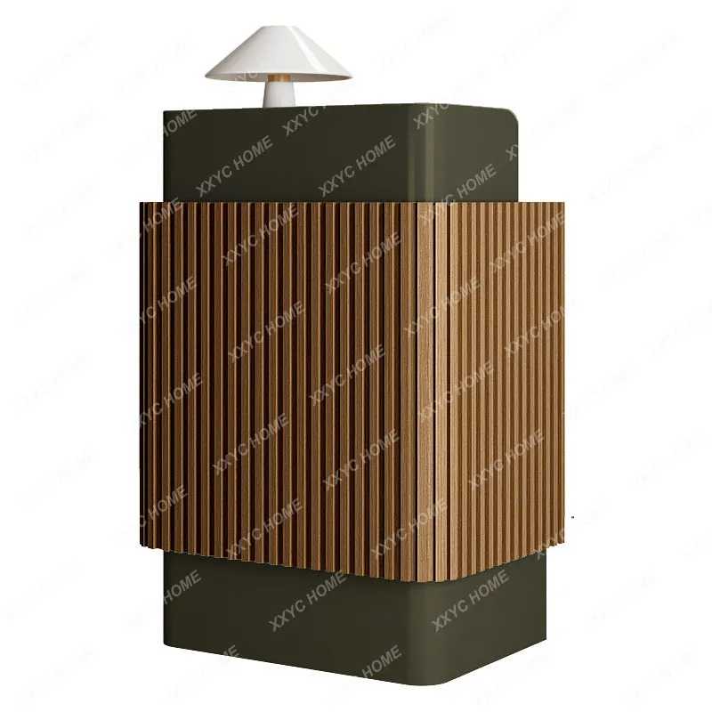 Simple and modern small bar counter Hotel sales department Welcome desk Stainless steel grille reception desk
Simple and modern small bar counter Hotel sales department Welcome desk Stainless steel grille reception desk