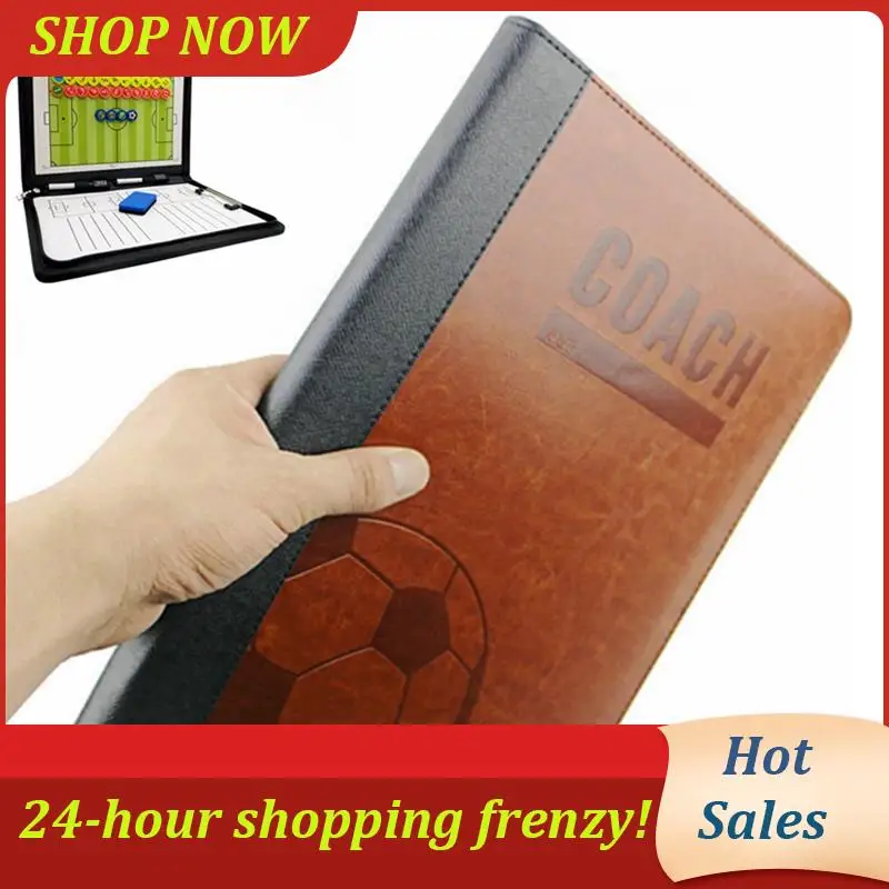 AB31-Foldable Football Tactic Board Football Coach Board Magnetic Soccer Trainer Command Training Match Plate Book
AB31-Foldable Football Tactic Board Football Coach Board Magnetic Soccer Trainer Command Training Match Plate Book