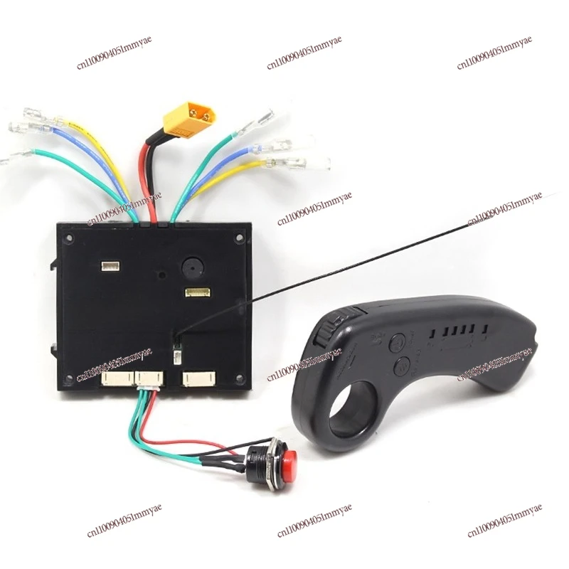 Wireless remote control controller speed control brushless DC motor four-wheel motor high-power drive board
Wireless remote control controller speed control brushless DC motor four-wheel motor high-power drive board