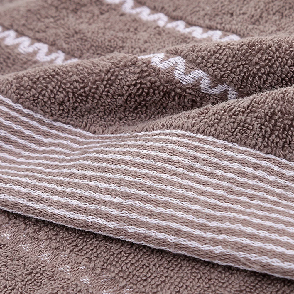 Jacquard Cotton Bath Towels Dark Brown Super Absorbent Soft Hand Washcloths for Home Hotels Barber Shops Cotton Towels 
Jacquard Cotton Bath Towels Dark Brown Super Absorbent Soft Hand Washcloths for Home Hotels Barber Shops Cotton Towels