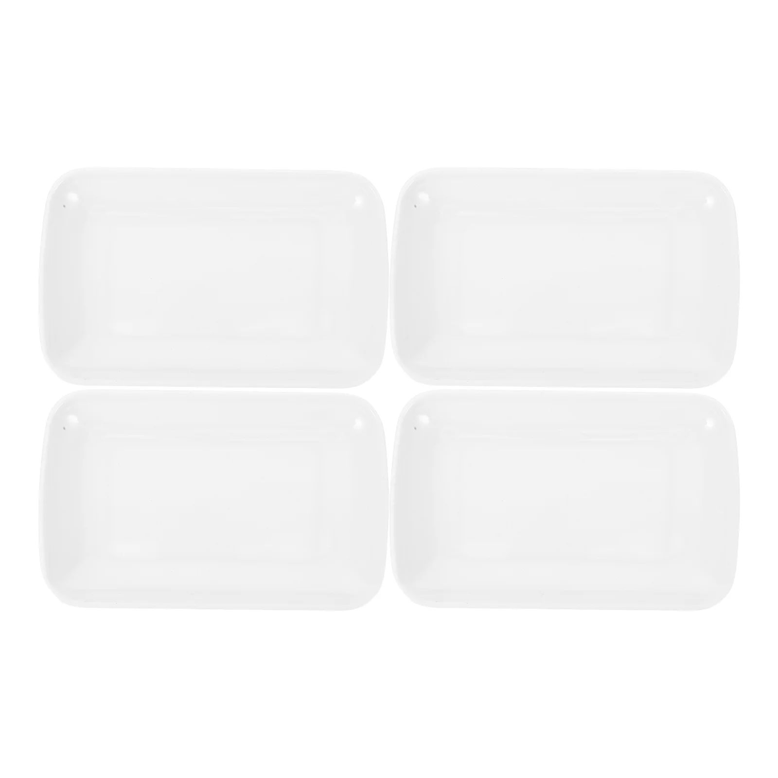 4 Pcs Melamine Meal Plate Snack Plates for Food White Rectangular Dinner Hot Pot Dishes Dinnerware Jewelry Tray Rectangle
4 Pcs Melamine Meal Plate Snack Plates for Food White Rectangular Dinner Hot Pot Dishes Dinnerware Jewelry Tray Rectangle