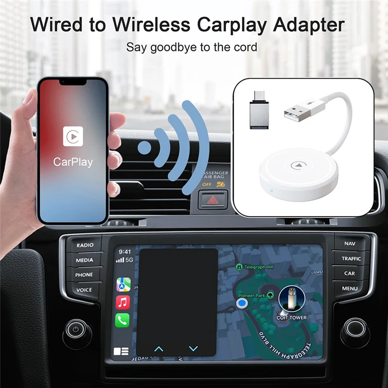 Беспроводной адаптер Carplay для 5 ГГц Wi-Fi с автоматическим подключением Bluetooth-адаптер Carplay для OEM модели автомобиля 2015+
Беспроводной адаптер Carplay для 5 ГГц Wi-Fi с автоматическим подключением Bluetooth-адаптер Carplay для OEM модели автомобиля 2015+
