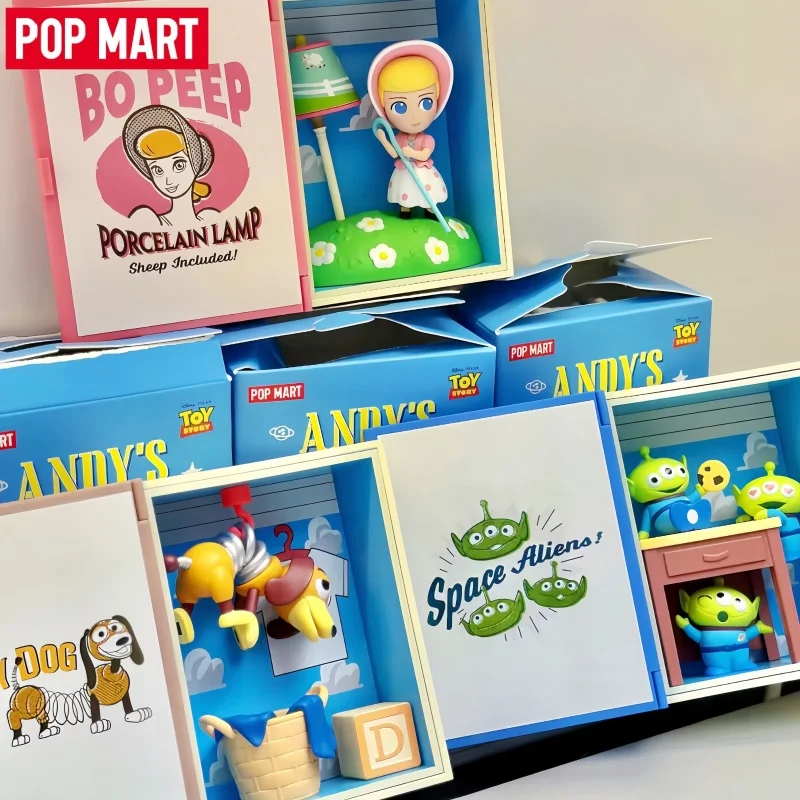 POP MART Disney Pixar Toy Story: Andy's Room Series Blind Box Cute Anime Figure Desktop Decoration Toy Caixa Caja Gift
POP MART Disney Pixar Toy Story: Andy's Room Series Blind Box Cute Anime Figure Desktop Decoration Toy Caixa Caja Gift